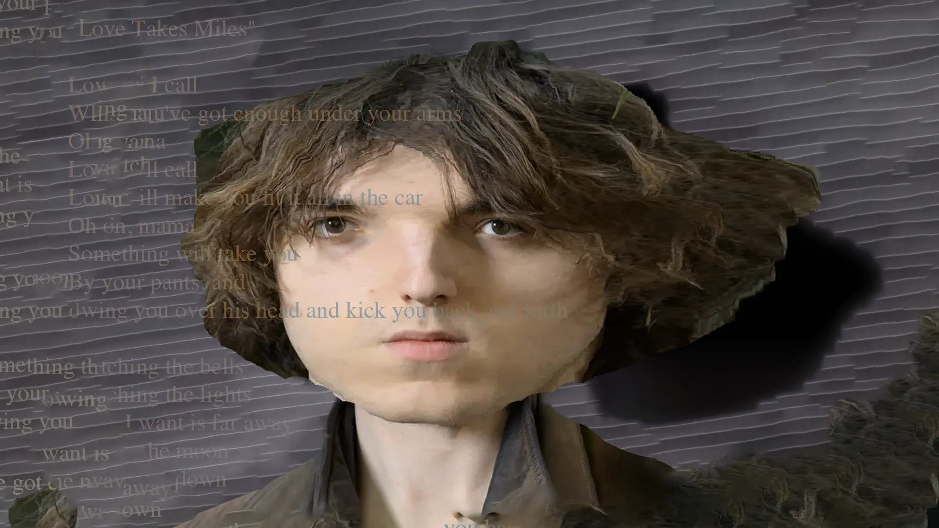 Distorted image of Cameron Winter